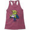 monster cartoon character 14 Racerback Tank