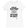 keep an ion it Ladies Fitted T-Shirt