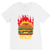 burger fever V-Neck Tee