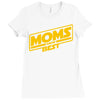moms know best sw Ladies Fitted T-Shirt