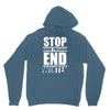stop snow pression end winter funny Hoodie