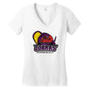 purple champs Women's V-Neck T-Shirt