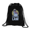 baby cop Drawstring Bags