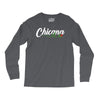 chicana with rose Long Sleeve Shirts