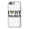 i love my soldier regular camouflage iPhone 8 Plus Case
