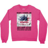 Veteran Don't Thank Me Thank My Brothers &amp; Sister Crewneck Sweatshirt