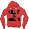 kill it grill it Zipper Hoodie