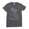 I Love My Trucker To The Moon And Back To Infinity And Beyond Forever Ladies Fitted T-Shirt