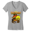 transworlds halloween and attractions show 2018 Women's V-Neck T-Shirt