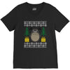 totoro ugly christmas V-Neck Tee