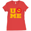 u c me john cena Ladies Fitted T-Shirt