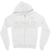 home is where the wifi Zipper Hoodie