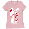 reservoir dogs halloween Ladies Fitted T-Shirt