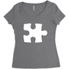 kartu Women's Triblend Scoop T-shirt