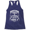 The force is strong in my family... Racerback Tank