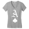 ace of spades (2) Women's V-Neck T-Shirt