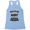 Super Cool Aunt Of A Freaking Awesome Nephew Racerback Tank