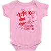 five nights at freddy's pizzeria game over Baby Bodysuit