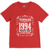 vintage made in 1994 perfectly aged a living legend V-Neck Tee