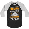 Motorcycles Papaw 3/4 Sleeve Shirt