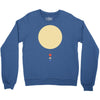 minimal solar system Crewneck Sweatshirt