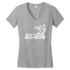 robocop inspired ed 209 Women's V-Neck T-Shirt