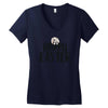 hoppy easter Women's V-Neck T-Shirt