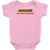 kicker livin' loud Baby Bodysuit