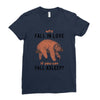 Why Fall In Love If You Can Fall Aslepp Ladies Fitted T-Shirt