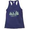 Camping Green Racerback Tank