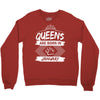 Queens Are Born In January Crewneck Sweatshirt