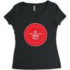 data king Women's Triblend Scoop T-shirt