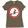 kein weg f&uuml;r hexen fun Ladies Fitted T-Shirt