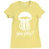 you jelly Ladies Fitted T-Shirt