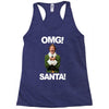 omg santa will ferrell Racerback Tank