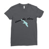 down the shore hooded Ladies Fitted T-Shirt