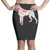 flower Pencil Skirts