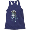 funny crazy frog, ideal gift or birthday present Racerback Tank