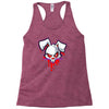 vampire bunny dark Racerback Tank