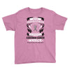 Never Underestimate The Strength Of A Carcinoid Cancer Warrior Youth Tee