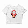 christmas santa Crop Top