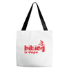 biking is dope Tote Bags
