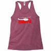 get to the choppa Racerback Tank