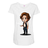 i know Maternity Scoop Neck T-shirt