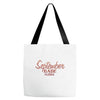 September Babe Libra Tote Bags