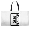 retro cassette Weekender Totes