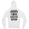 Super Cool Mimi Of A Freaking Awesome Daughter Zipper Hoodie