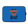 why do i swim why do you breath Laptop sleeve