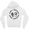 animal liberation Zipper Hoodie