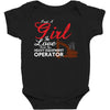 Just A Girl In Love With Her Heavy Equipment Operator Baby Bodysuit